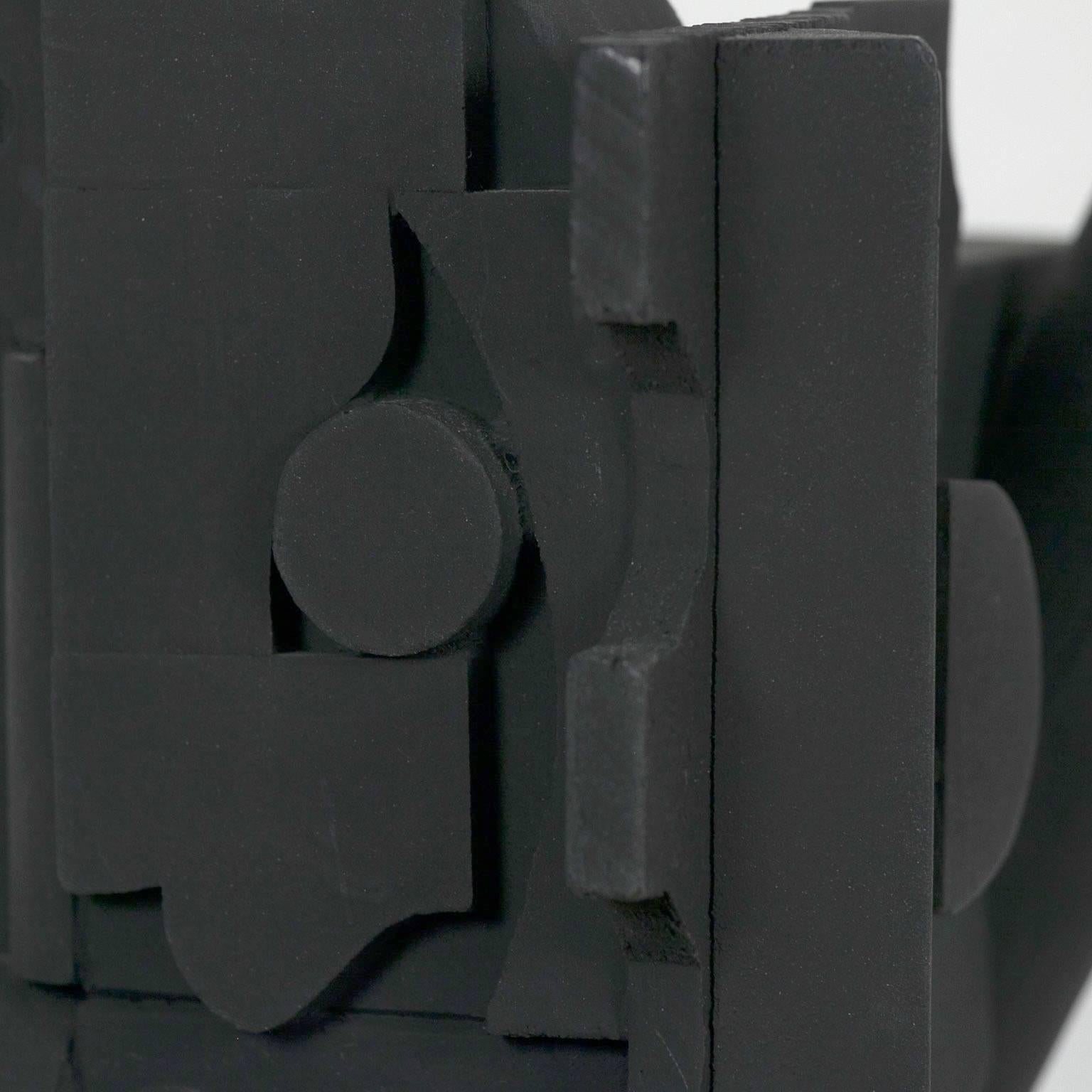 The Dark Ellipse  - Abstract Expressionist Sculpture by Louise Nevelson