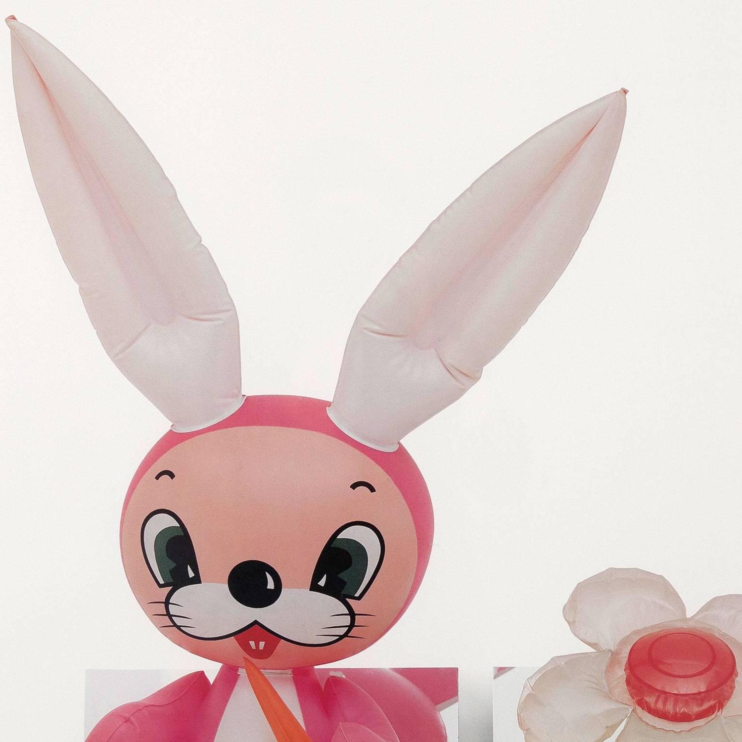 Jeff Koons Inflatable Flower and Bunny at 1stdibs