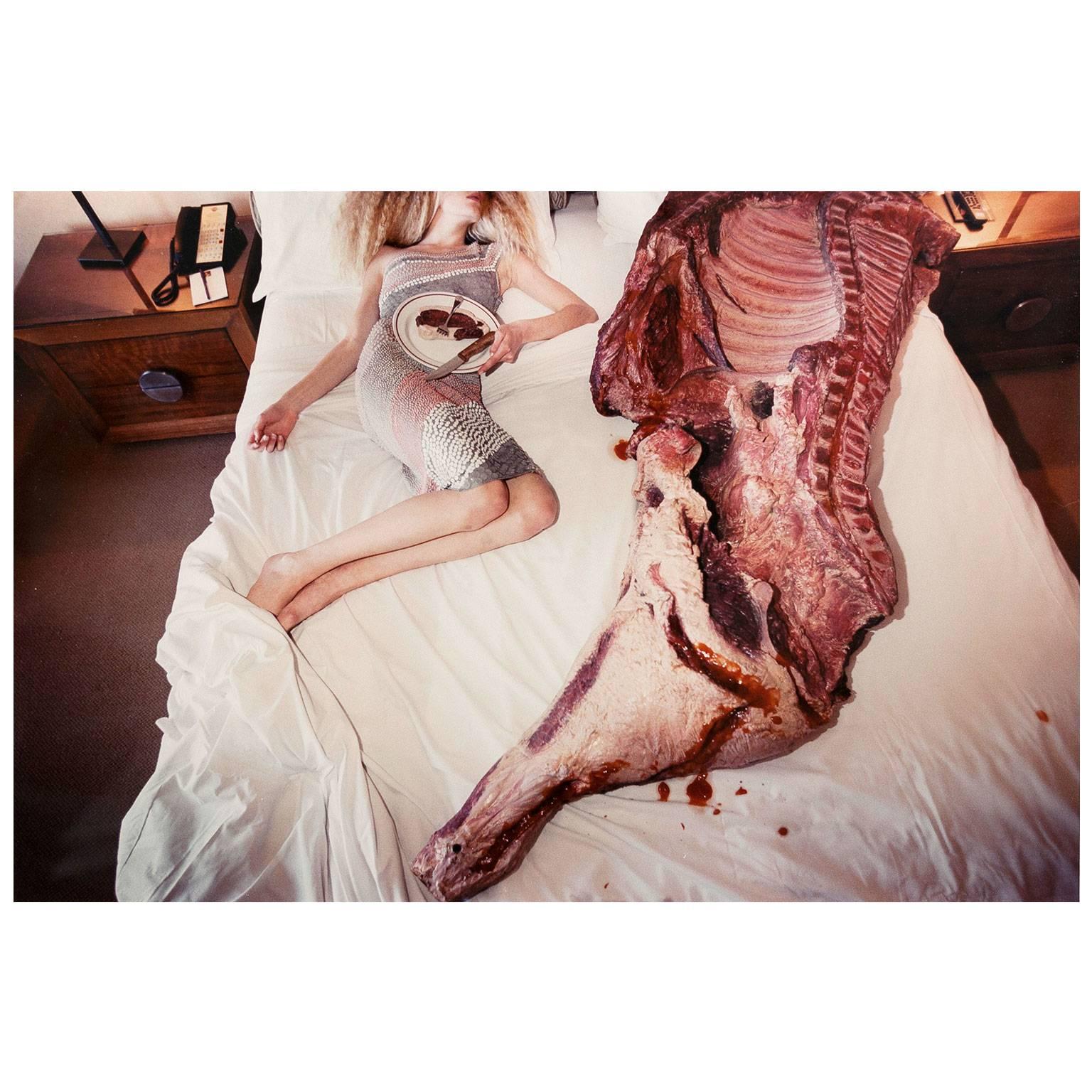 Manteau de viande:: Las Vegas - Print de David LaChapelle