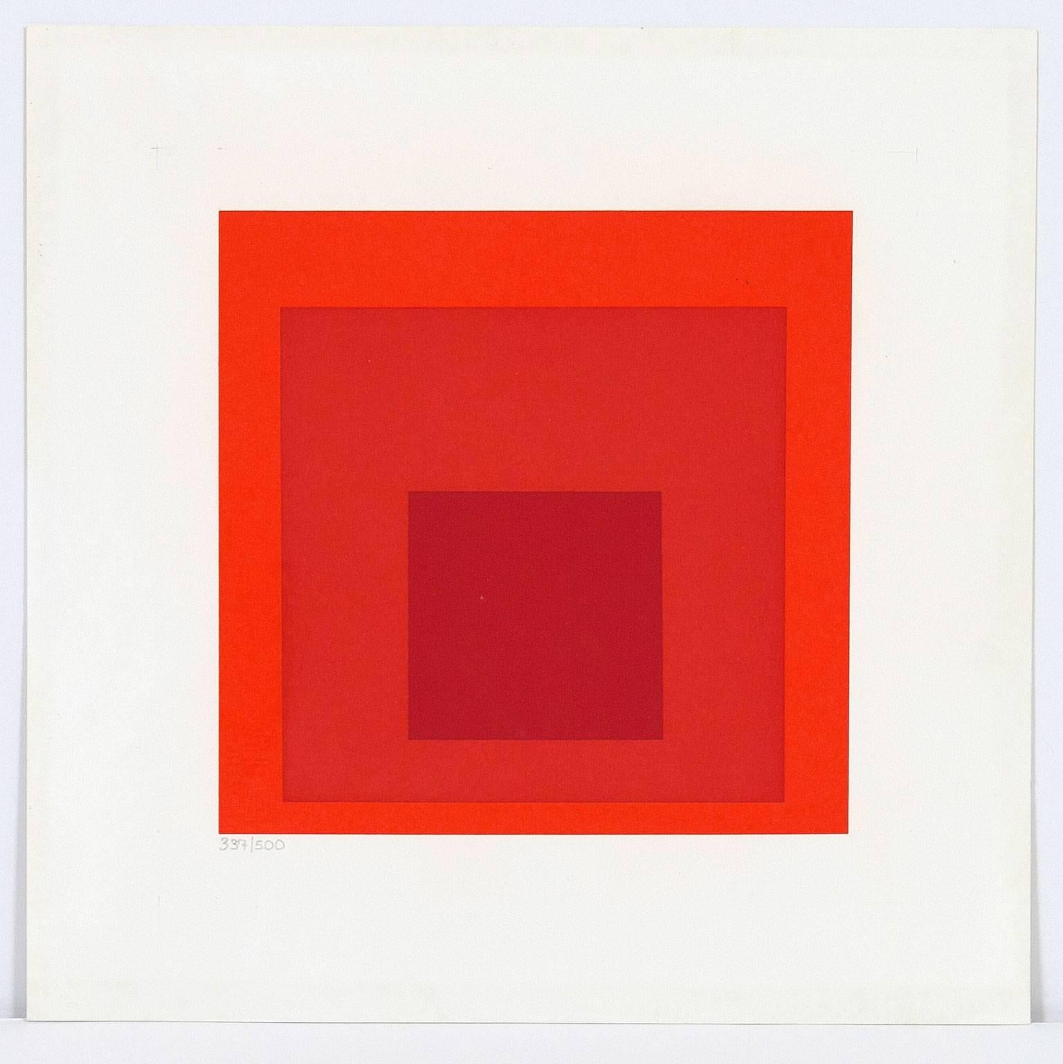Either/Or - Print by Josef Albers