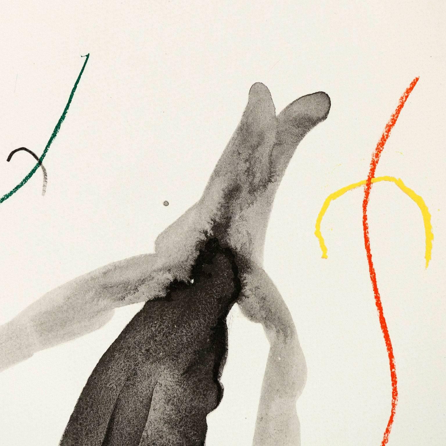 Joan Miró is one of the greatest artists of the 20th century. He is renowned internationally as a painter, sculptor, and ceramicist. Miró’s works began receiving international attention in the 1920’s and continued creating in an array of media until