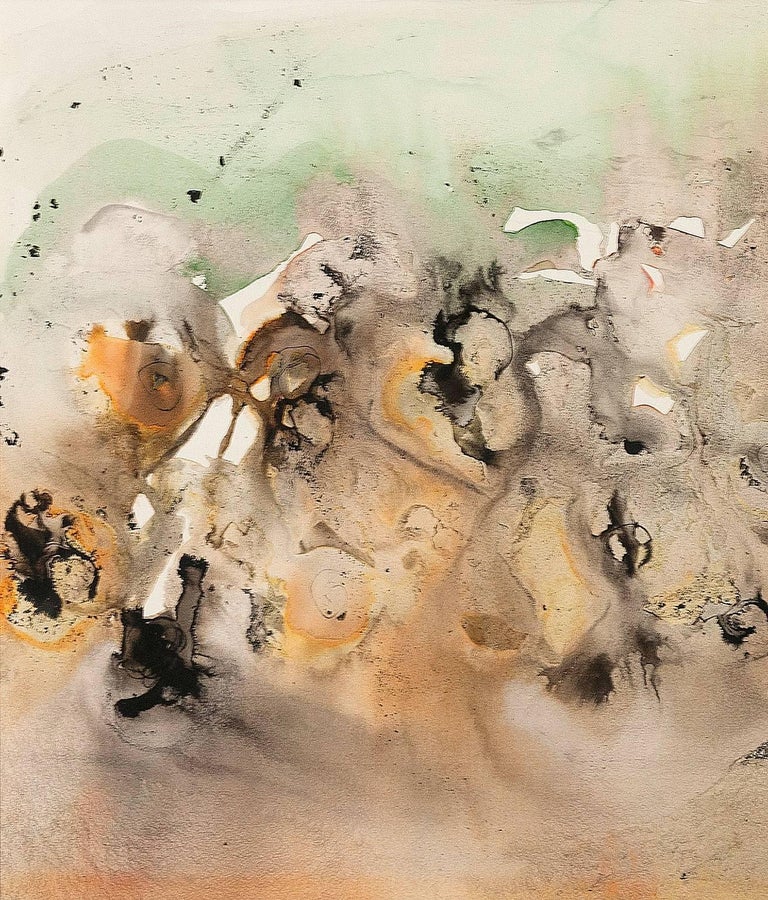 Thomas Sherlock Hodgson Tom Hodgson Halloween Watercolor 1963