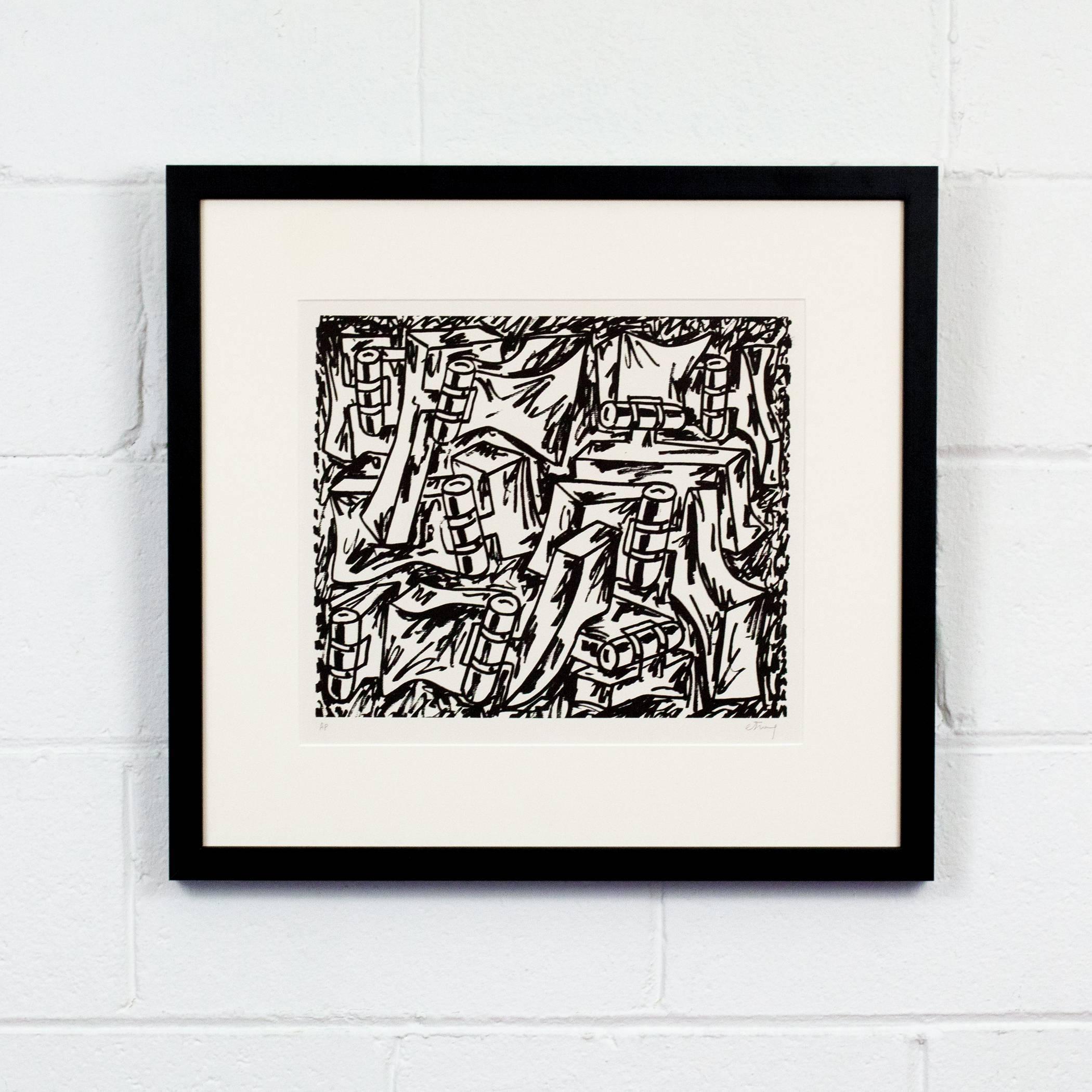 Sorel Etrog Abstract Print - Hingescape V "Amsterdam"