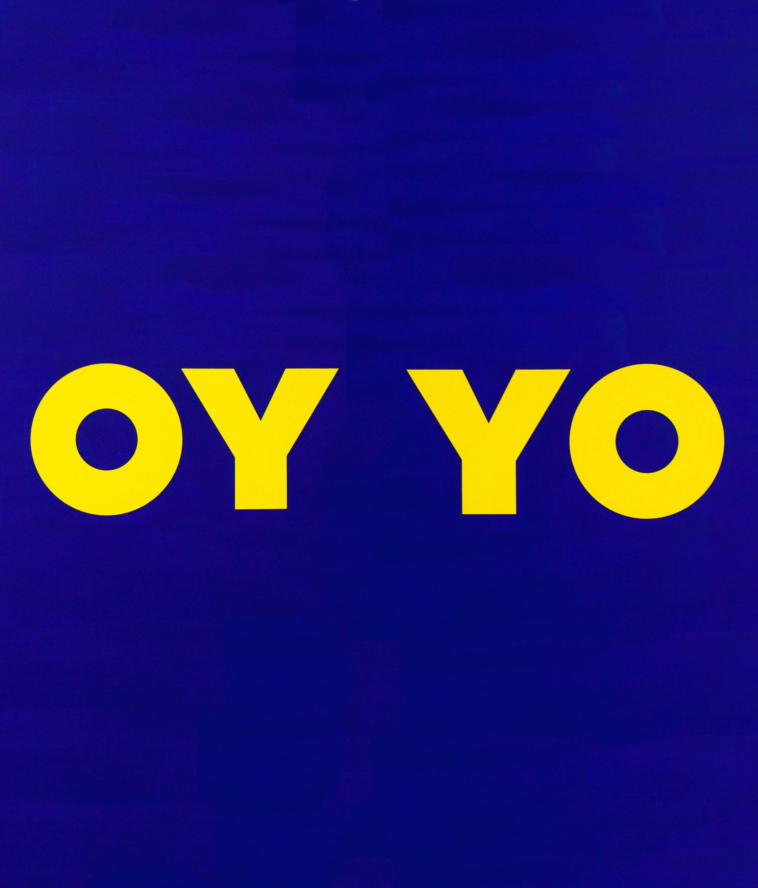 Deborah Kass Print - "OY YO" DIPTYCH