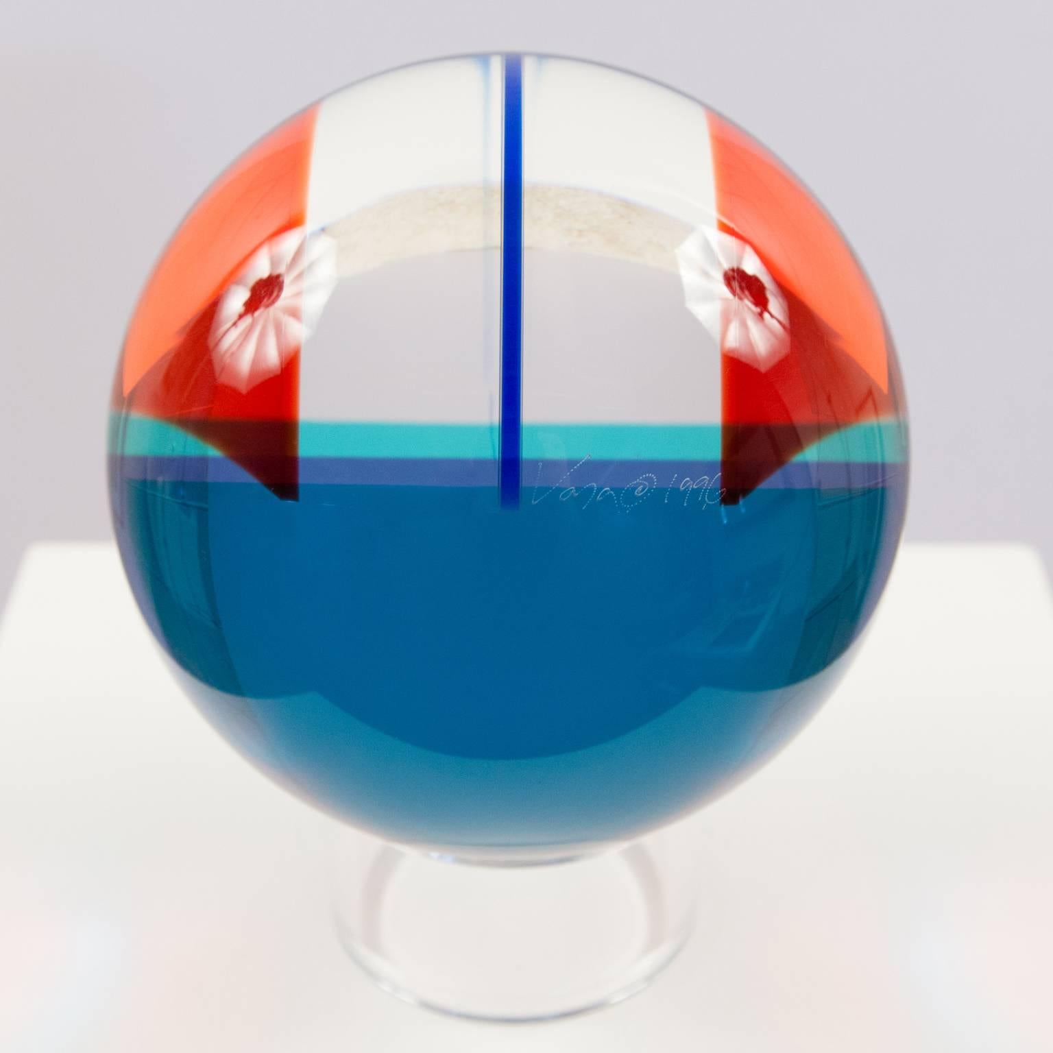 Sphere - Sculpture by Vasa Velizar Mihich