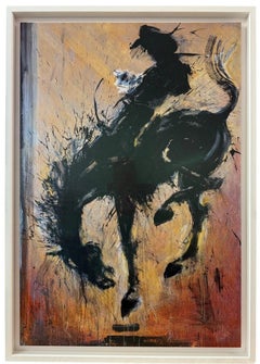 Horse & Rider, Signed Print on Aluminium, Framed, Edition of 50
