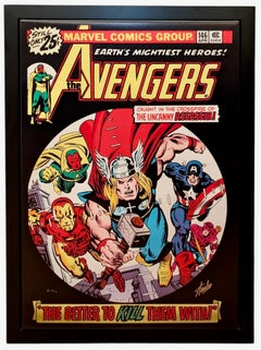 The Avengers #146 - Thor, Captain America, Iron Man, Hand-signed, Marvel Studios