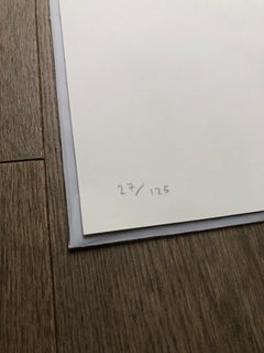 « Tout va bien », sérigraphie signée, 75 x 56 cm, tirage limité à 125 exemplaires