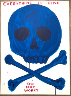 Everything is Fine, Signed Screenprint, 75 x 56 cm, Edition of 125