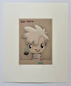 More Passion, Less Poison - Signed Mixed Media Print, Edition 67/99