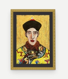 Selbstporträt als Kaiser Qianlong – Selbstporträt (Qianlong-Version)