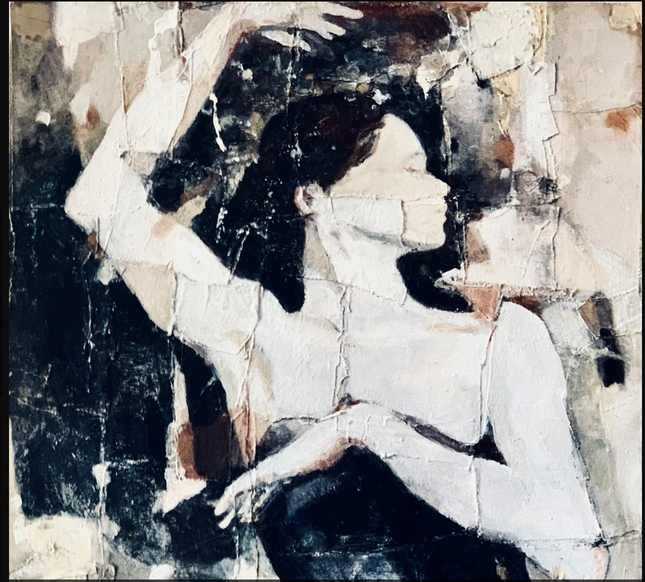 Dancer XV - Mixed Media Art di Rachel Isadora