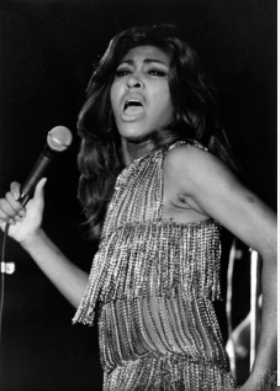 Bob Gruen Portrait Print - Tina Turner, International Youth Expo