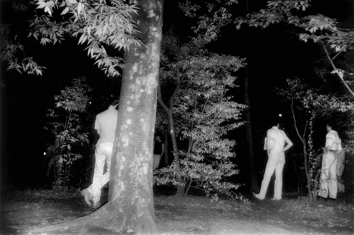 Color Photograph di Kohei Yoshiyuki - Senza titolo, dalla serie Il parco, lastra 48
