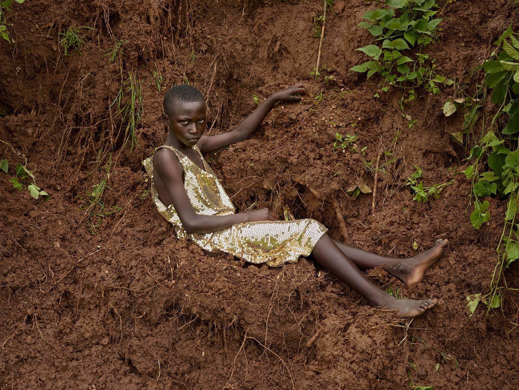 Pieter Hugo Portrait Photograph - Portrait #7, Rwanda