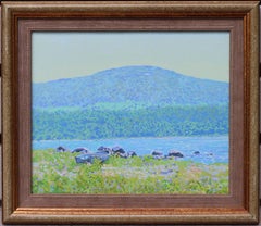 Kolvitsa. Bay on the White Sea. Original Oil Painting by Simon Kozhin