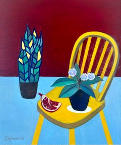 Stillife with pomegranate