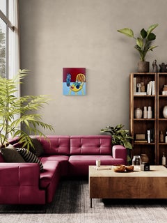 Stillife with pomegranate