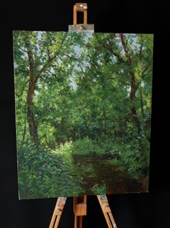 Il fresco del fiume Elchik d'estate