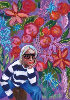 Colorful Woman Portrait