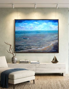 “Voice of the Tide”, serie BALTIC, tela, olio, 60x80 cm