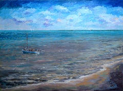“Voice of the Tide”, serie BALTIC, tela, olio, 60x80 cm