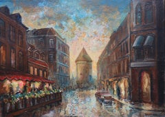 “The Golden Hour” BALTIC series, Canvas, Oil, 50x70 cm
