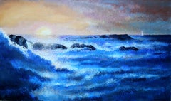 The Call of the Horizon, BALTIC series, Canvas, Oil, 60x100 cm