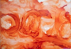 Orange Wave. Astrazione