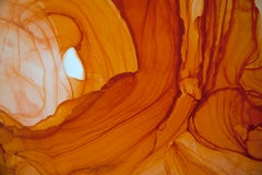 Orange Wave. Astrazione
