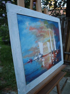 “Morning at Sea ”BALTIC series, Canvas, Oil, 40x50 cm