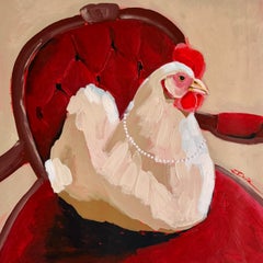 Chaise rouge