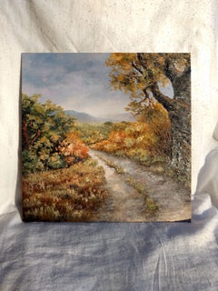 Calm way - Country Road Fall Landscape