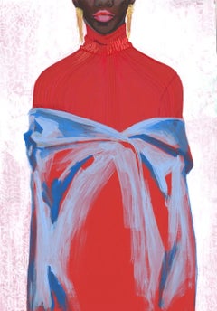 Woman in Red Dress