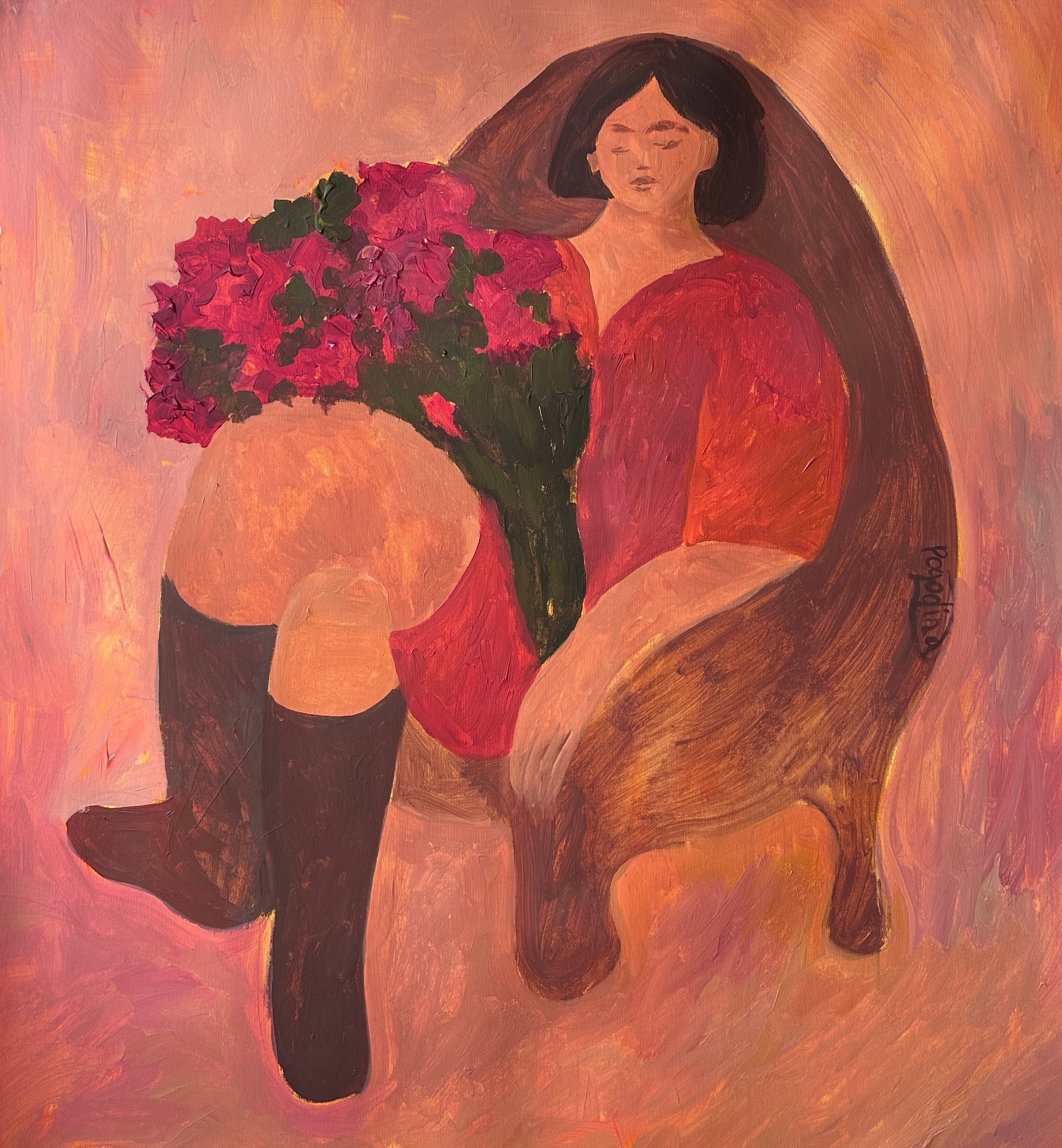 Interior Painting de Dasha Pogodina - No hay una opción perfecta, solo la tuya