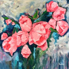 Pink blossom in bloom