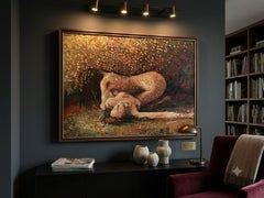 Élégie (série « Nus »), toile, huile, 48 x 65 cm. Peintures > Peintures de nus