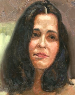 Portrait in Historical Costume, Oil on Canvas, 40 x 30, Signed