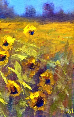 Elena Lukina: Solar Echoes: Miniature I. Gold. Radiant Vitality 2021