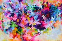 The Forest Womb - Large Abstract Forest Signed and Dated Painting
