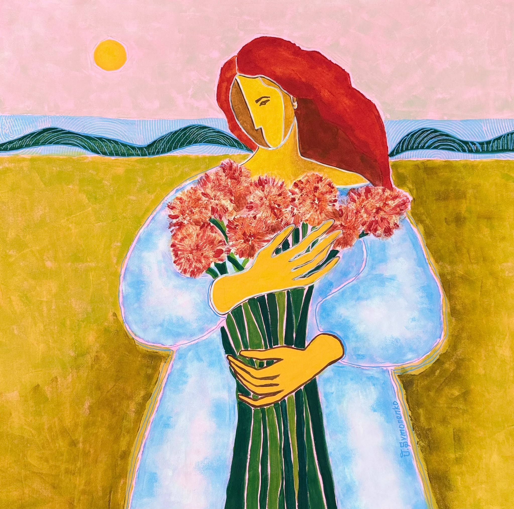 Un bouquet de fleurs