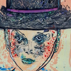 "Creole Boy” сreative portret, abstraction painting Volakaya Liliya