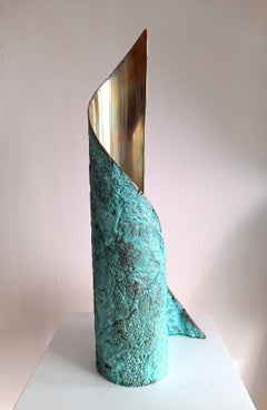 Lighthouse, One-of-a-Kind Bronze Sculpture, 50 x 20 x 15 cm, New