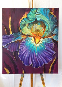 Il cuore di un'iris