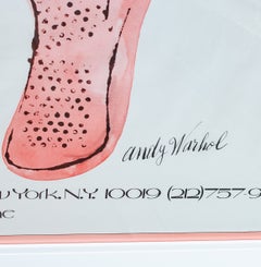 Andy Warhol Lighthouse Footwear Poster 1979