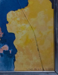 TWA Greece Poster by David Klein