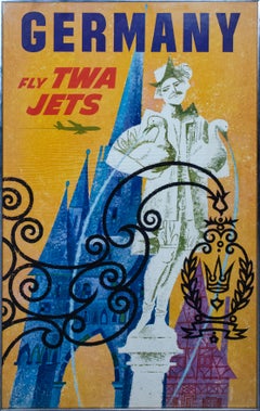 David Klein TWA Germany Poster