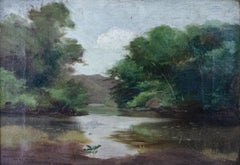 Charming Wetlands Painting by William Houghton Pearce