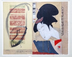 1988 Renee Ritter Mixed Media, Japanese Style