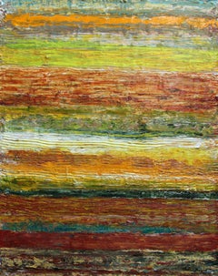 Inizio autunno – Dipinto astratto in acrilico con texture – Colori intensi – Contemporaneo – Moderno